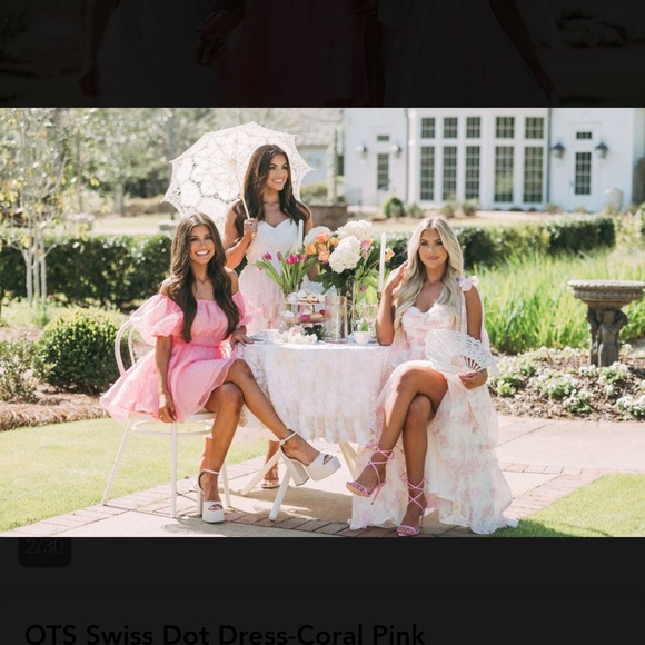 These three boutique pink mini dress - Picture 3 of 3